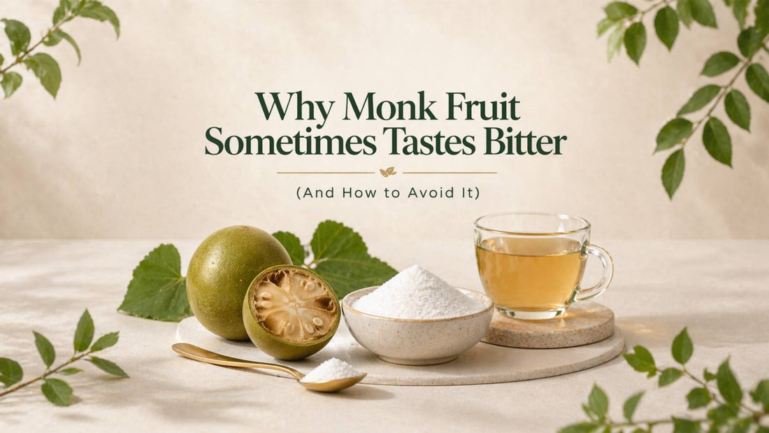 Why Monk Fruit Sometimes Tastes Bitter (And How to Avoid It)